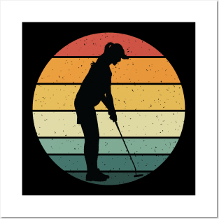 golf for women gift Posters and Art